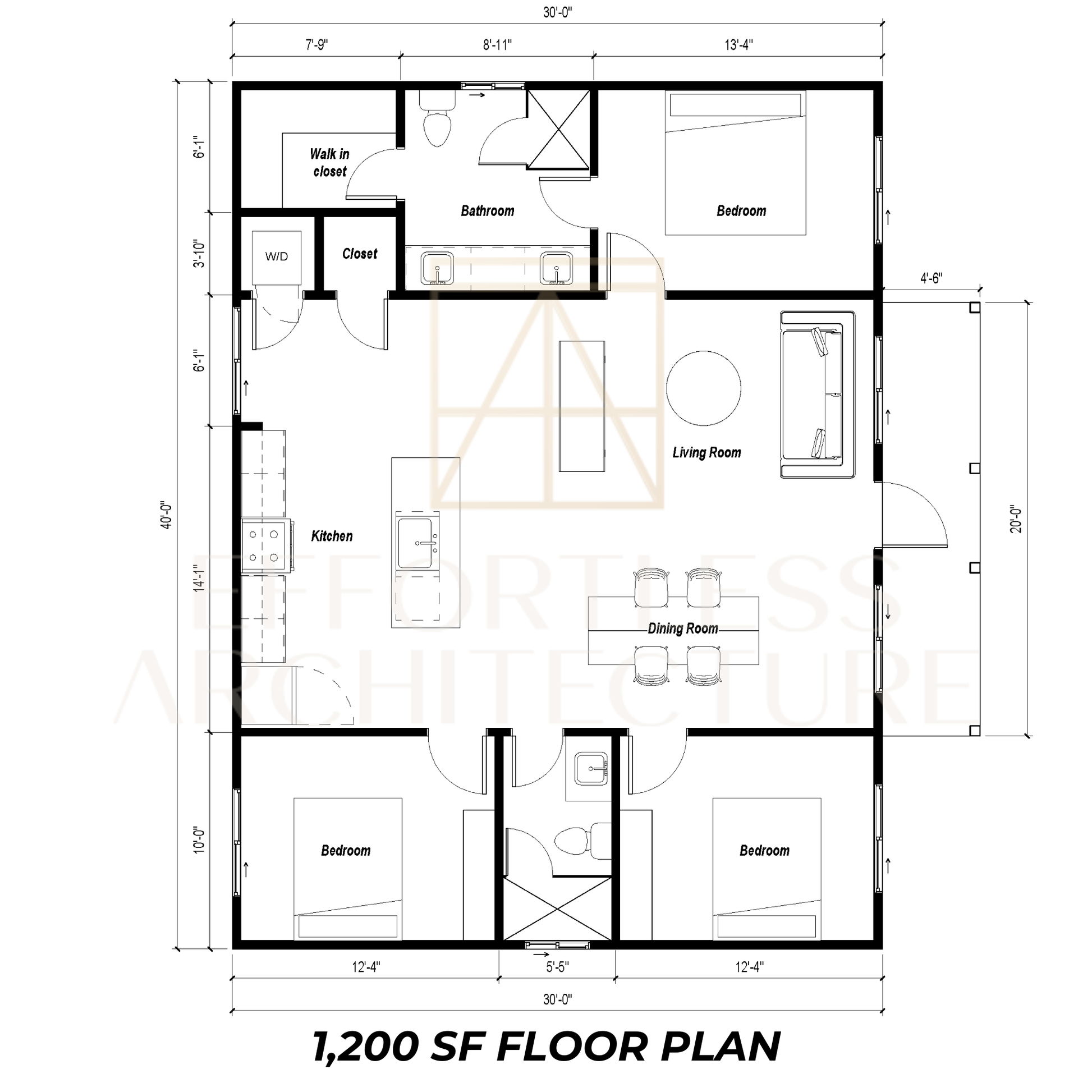 1200 SF ADU – Effortless Architecture
